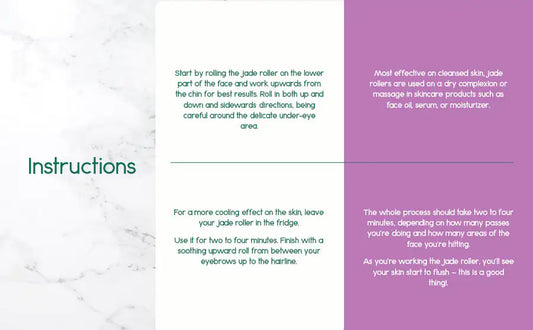 Jade Roller & Gua Sha Set – Facial Massage Tool Gift Box