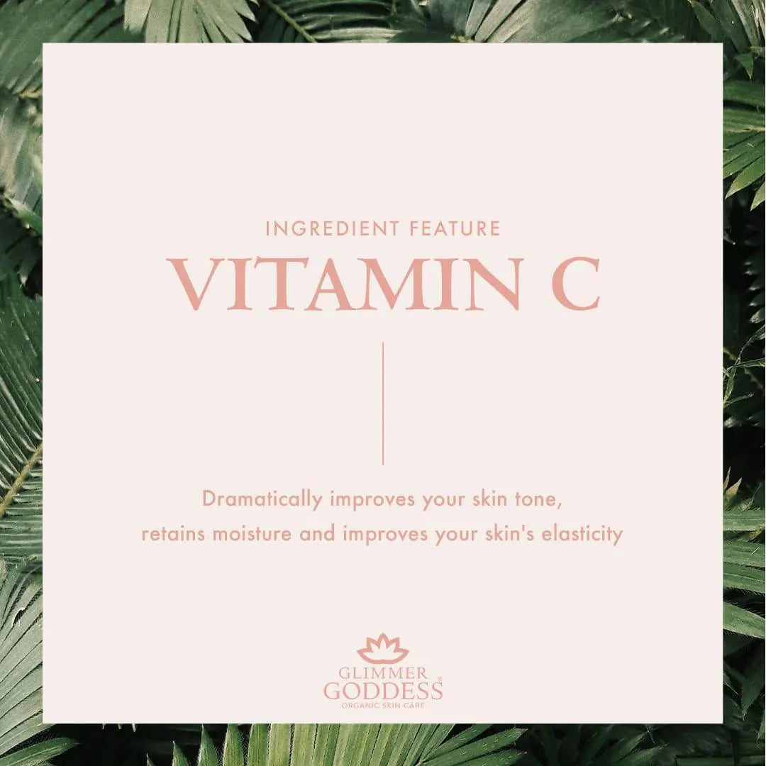 Vitamin C + E Organic Facial Cleanser – Anti-Aging & Brightening