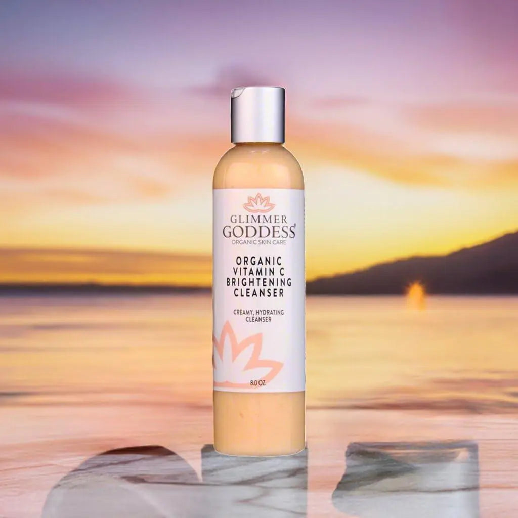 Vitamin C + E Organic Facial Cleanser – Anti-Aging & Brightening