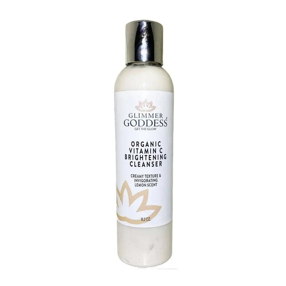 Vitamin C + E Organic Facial Cleanser – Anti-Aging & Brightening