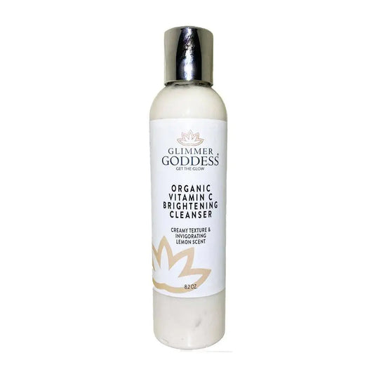 Vitamin C + E Organic Facial Cleanser – Anti-Aging & Brightening