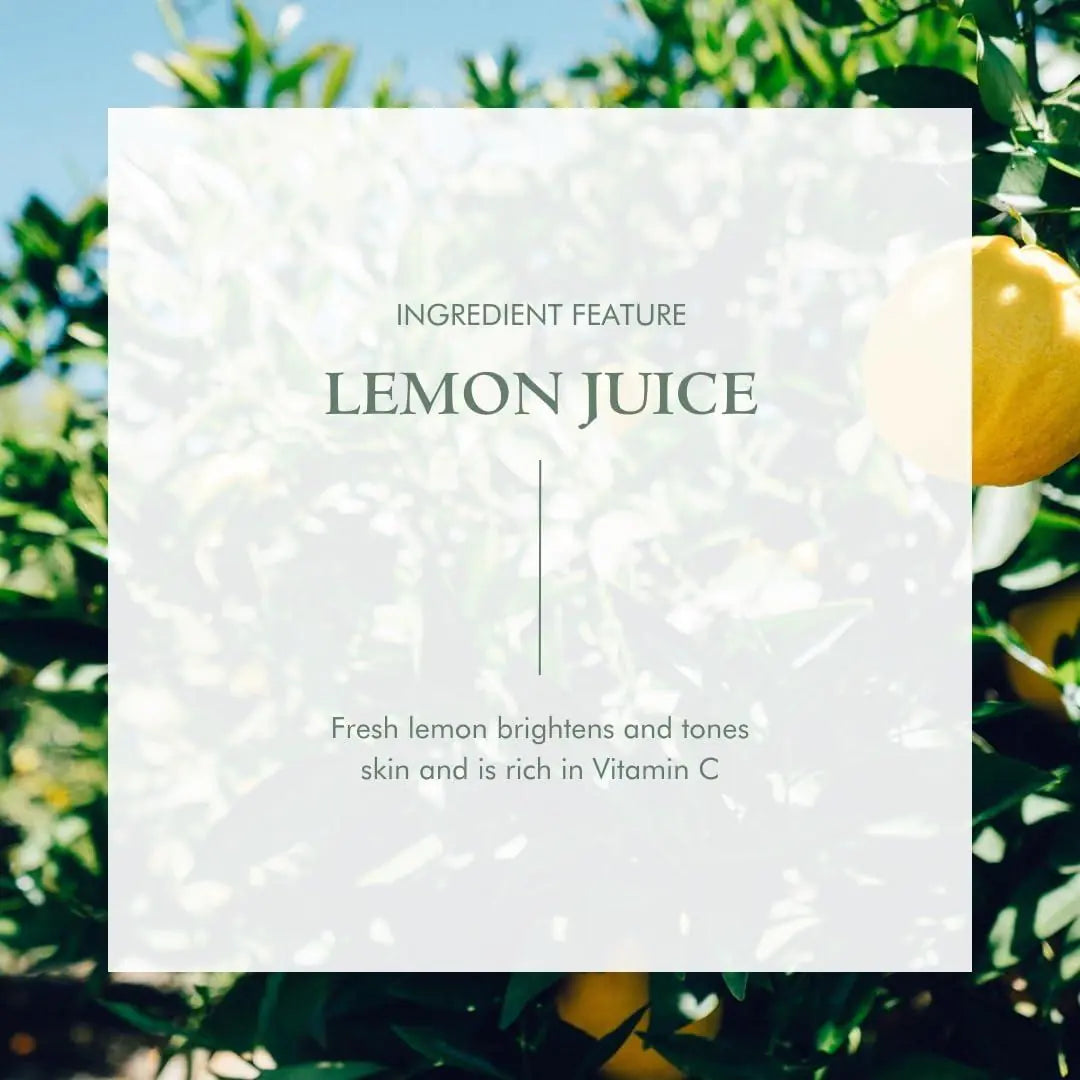Vitamin C + E Organic Facial Cleanser – Anti-Aging & Brightening